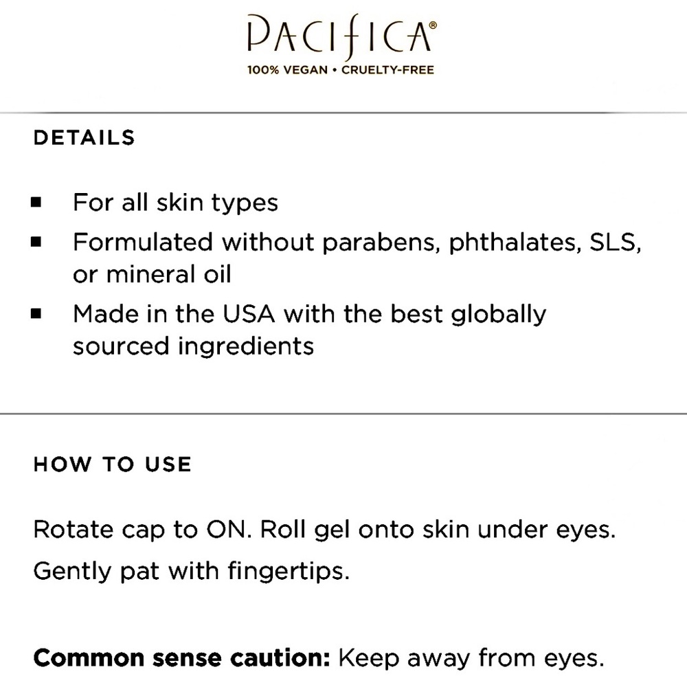 Pacifica ROSE JELLY Contour Eye Gel - Picture 6 of 8